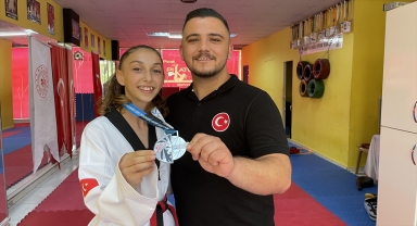 Şampiyon tekvandocu Aleyna Nur İli'nin gözü zirvede: