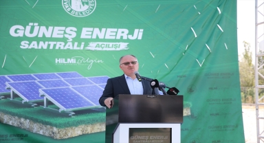 Sivas Belediyesi güneş enerjisi santralinin ilk etabının açılışı yapıldı