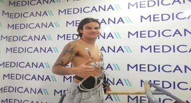 Sivasspor'un yeni transferi Charilaos Charisis, sağlık kontrolünden geçti