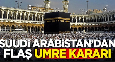 Suudi Arabistan'dan umrecilere sevindirici haber