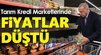 Tarım Kredi Marketlerinde Fiyatlar Düştü