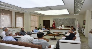 Tayini çıkan İl Milli Eğitim Şube Müdürlerine veda yemeği 