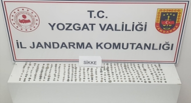Yozgat'ta tarihi nitelikte olduğu değerlendirilen 327 sikke ele geçirildi
