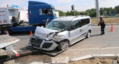 Yozgat'ta trafik kazasında 6 kişi yaralandı