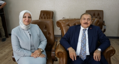 AK Parti Afyonkarahisar Milletvekili Eroğlu, partisinin Polatlı İlçe Başkanlığını ziyaret etti