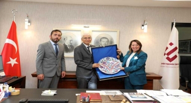 AK Parti Eskişehir Milletvekili Günay'dan ESTÜ Rektörü Özcan'a ziyaret