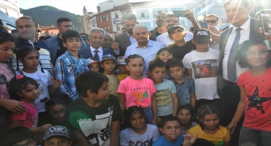 AK Parti Genel Başkanvekili Binali Yıldırım, Akşehir'de temaslarda bulundu