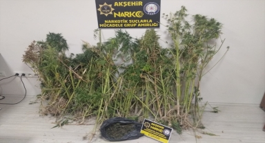 Akşehir'de uyuşturucu operasyonu