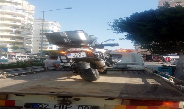 Alanya'daki denetimlerde 86 araç trafikten men edildi