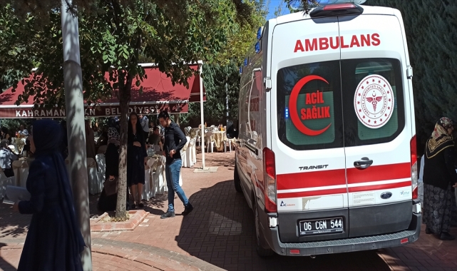 Ankara'da düğüne giden kadın, kalp krizi sonucu öldü