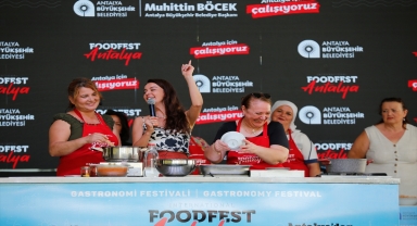 Antalya 1. Uluslararası Food Fest Gastronomi Festivali sürüyor 