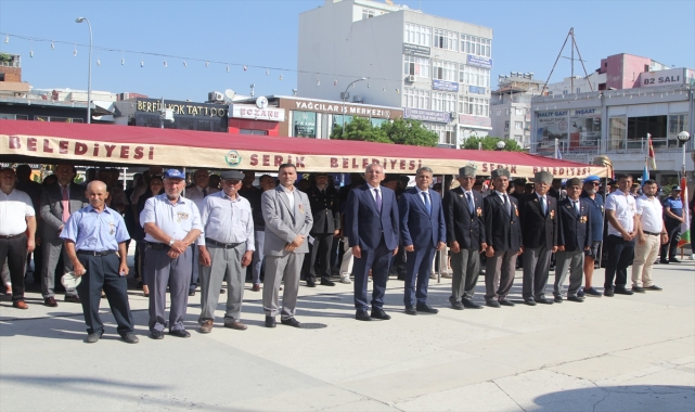 Antalya'da 19 Eylül Gaziler Günü törenle kutlandı