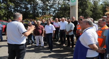 Antalya Şehirler Arası Otobüs Terminali'nde deprem tatbikatı yapıldı