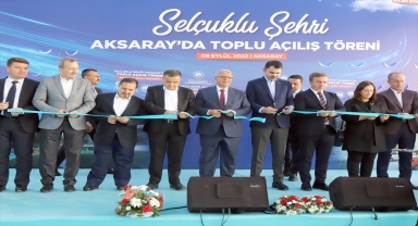 Bakan Kurum, Aksaray Toplu Açılış Töreni'nde konuştu: