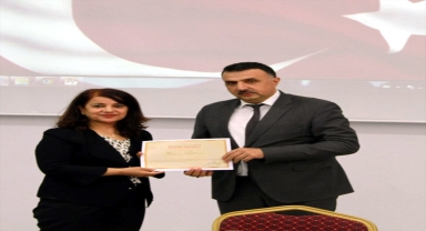 Bartın Nüfus ve Vatandaşlık Müdürlüğüne atanan Sarı'ya veda programı düzenlendi