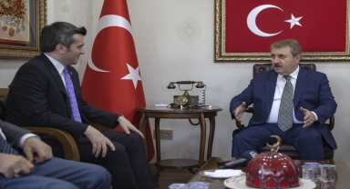 BBP Genel Başkanı Destici, Dışişleri Bakan Yardımcısı Kıran ile görüştü