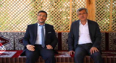 Beypazarı Belediye Başkanı Kaplan, İlçe Milli Eğitim Müdürü Yılmaz'ı kabul etti 