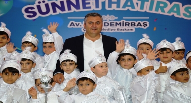 Çubuk'ta sünnet şöleni yapıldı