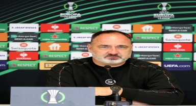 Demir Grup Sivasspor-Slavia Prag maçının ardından