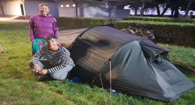 İspanyol bisikletliler, Karapınar'da mola verdi