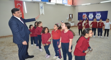 Kahramankazan'da çocuklar bocce ile tanışıyor