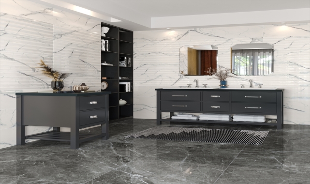 Kale Banyo'dan her banyoya uygun olarak tasarlanan yeni banyo mobilyası