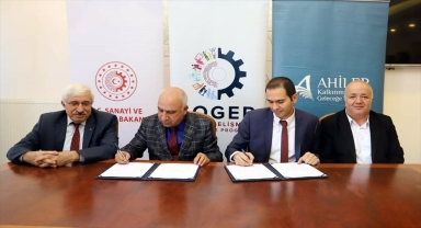 Kaman cevizi işleme ve paketleme tesisi için destek protokolü imzalandı