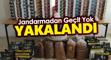 Karaman'da Jandarma’dan Kaçak Sigara Operasyonu