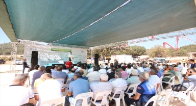 Kaş Belediyesi'nin katı atık tesisi için temel atma töreni düzenlendi 