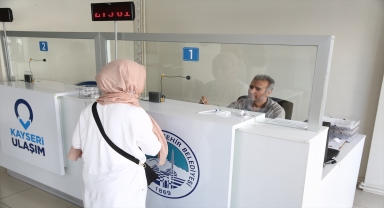 Kayseri'de indirimli öğrenci abonman kartına 3 bin 996 yeni başvuru yapıldı