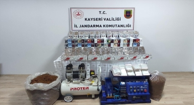 Kayseri'de kaçakçılık operasyonunda 1 kişi gözaltına alındı