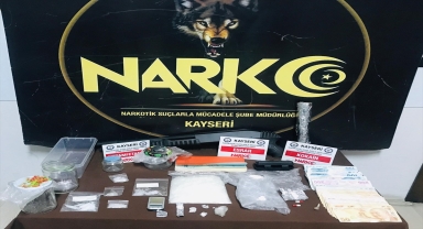 Kayseri'de uyuşturucu operasyonunda 3 zanlı yakalandı