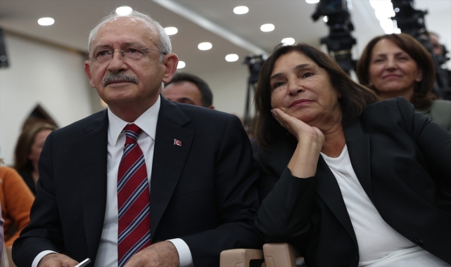 Kılıçdaroğlu ve eşi, şiddet gören bir kadının hikayesinin anlatıldığı