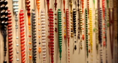 Konya'da tespih sergisi düzenlendi