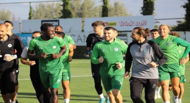 Konyaspor, Hatayspor maçının hazırlıklarını sürdürdü 