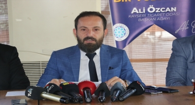 KTO başkan adayı Ali Özcan basın toplantısı düzenledi