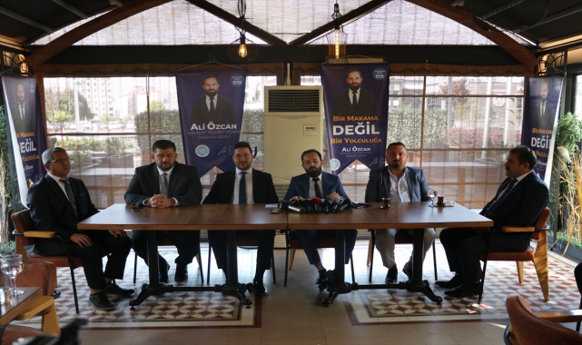 KTO başkan adayı Ali Özcan basın toplantısı düzenledi