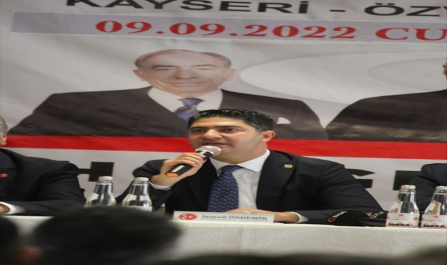 MHP'li Özdemir, Kayseri'de