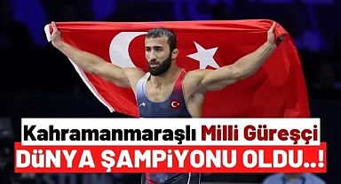 Milli güreşçi Burhan Akbudak, dünya şampiyonu oldu