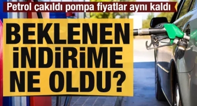 Petroldeki düşüş benzin ve motorin fiyatlarına yansımadı