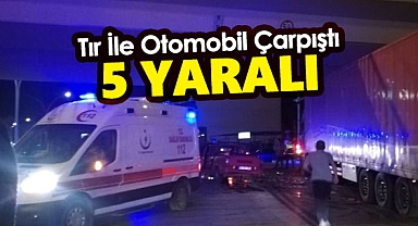 Sanayi kavşağında birbirine girdiler 5 yarlı var