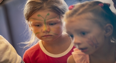 Savaş mağduru Ukraynalı çocuklar hem eğleniyor hem Türkçe öğreniyor 