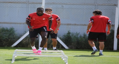 Sivasspor, Fatih Karagümrük maçının hazırlıklarını sürdürdü