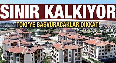 'Sosyal konut' başvurusunda sınırlama kalkıyor