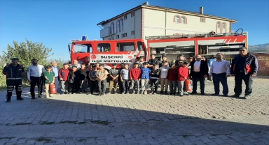 Suşehri Belediye Başkanı Yüksel'den itfaiye personeline ziyaret