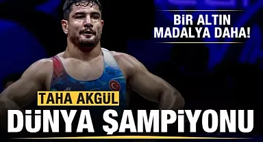 Taha Akgül, 3. kez dünya şampiyonu oldu