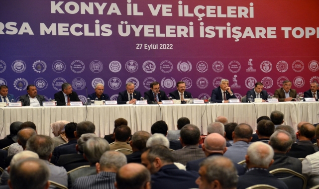 TOBB Başkanı Hisarcıklıoğlu, Konya'da istişare toplantısında konuştu:
