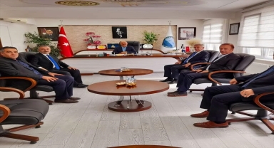 Türk Yerel Hizmet Sendikası Genel Başkanı Erden, Kayseri'de belediyeleri ziyaret etti