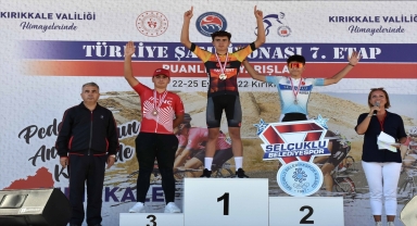 Türkiye Bisiklet Şampiyonası 7. Etap Puanlı Yol Yarışları sona erdi