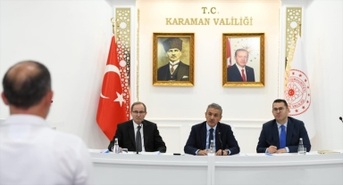 Vali Akkoyun muhtarlarla bir araya geldi